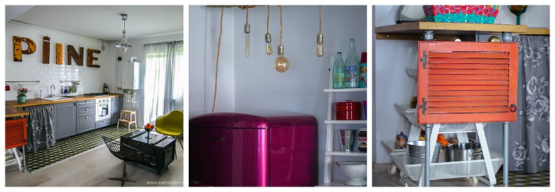 amenajare bucatarie retro