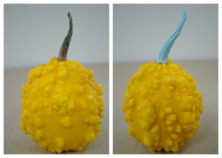 colaj bostan vopsiti de halloween