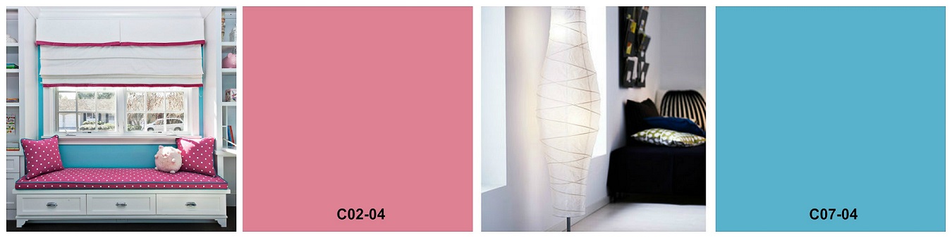 colaj camera roz sau albastra adolescenti