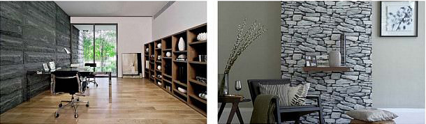 idei pentru decoratiuni interioare cu piatra